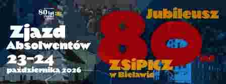 baner szkoła 80lecie płot 400x150cm nowa wrsja z logo orginalne kolory